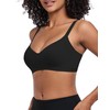 ANGOOL Women's Bra Without Underwire Medium Support Sports Bra Back