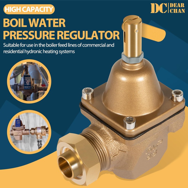 DearChan 1/2 in Bronze Tubular High Capacity Boiler Feed Water