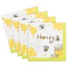 Servilletas de fiesta Bumble Bee desechables, servilletas de papel de