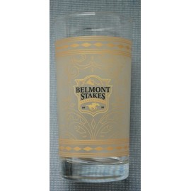 NEW 2025 Belmont Stakes  Horse Racing Glass... Run at Saratoga Race Course!