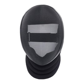 GeRRiT Hema Helmet,1600N Hema Mask,Fencing Coach Mask,Hema Fencing Protective Gear (Detachable, X-Large), Black