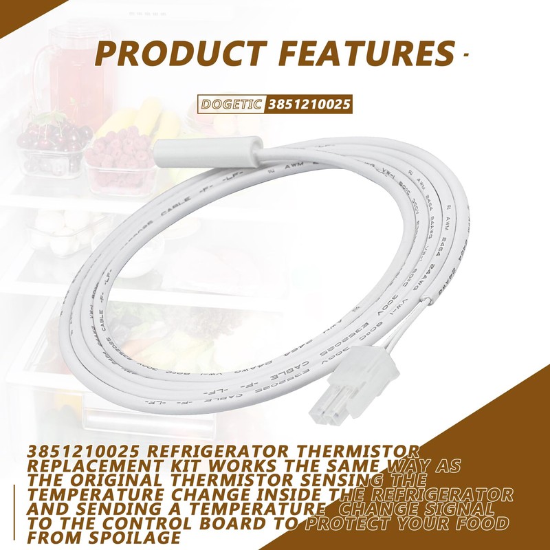 RV Refrigerator Sensor, Compatible with RM, S, NDR & DM