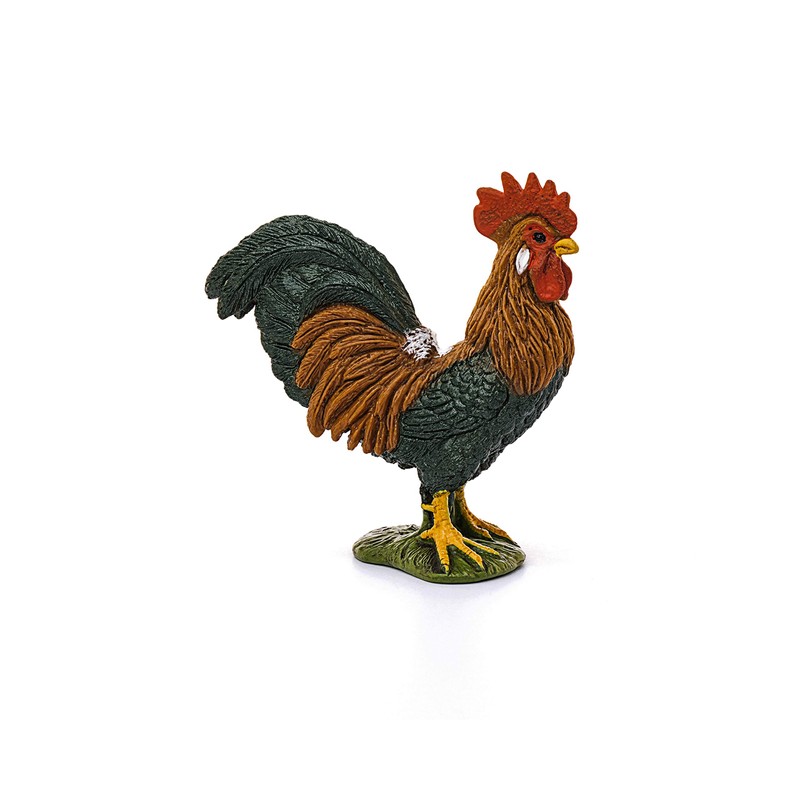 schleich Farm World 13825 Rooster, from 3 Years, Toy Figure,