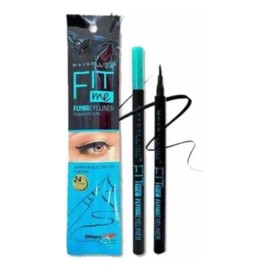 Maybelline Ny/fit Me Plumón Delineador A Prueba De Agua Color Negro Efecto Mate