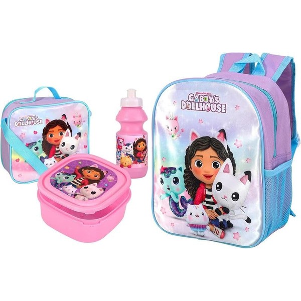 Top Linen Gabby's Dollhouse Character 4 Piece Set Boys Kids