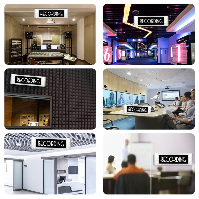 YPSLZY Recording Studio LED Light, Illuminated Sign, Many Lighting Modes