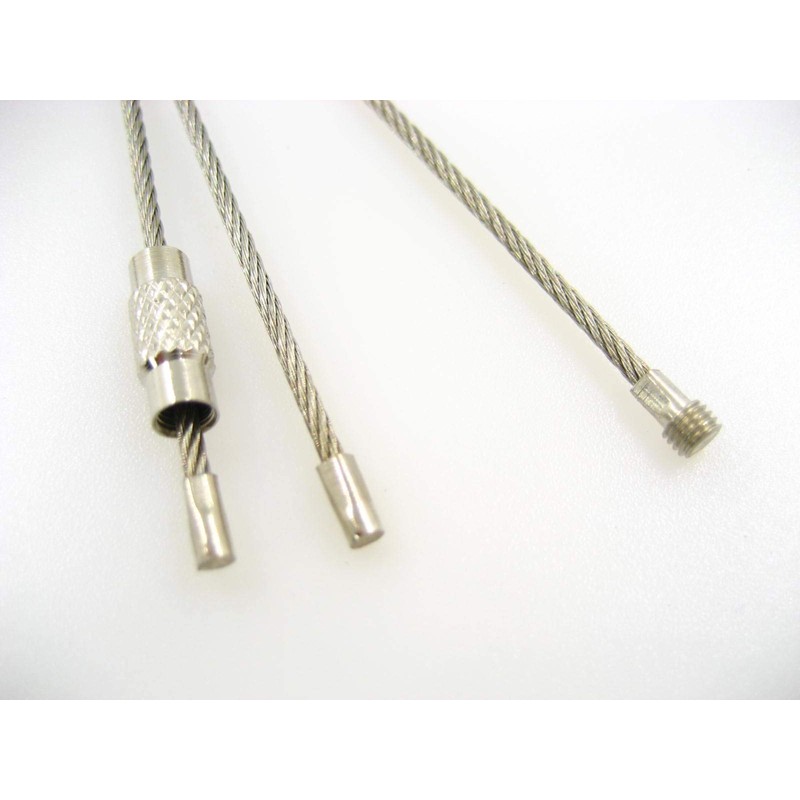 5pcs of 15cm Length Key Ring Book Binding Ring Wire
