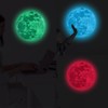 Condessacity Glow in the Dark Wall Sticker Bright Moon Wall