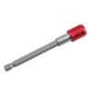 Qiilu Hexagonal Shaft Extension Bit Shank Socket Extension Bar 2.4