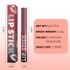 QIDSTERS Matte Lipstick Crayon for Women, Light Purple Lip Stick