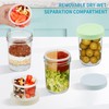 Xyptorix 16 oz Overnight Oats Containers with Airtight Lids -
