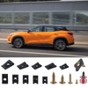 Pack of 205 Sheet Metal Nut Screw Nut Clip Kit,