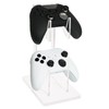 Transparent Acrylic Game Controller Stand Holder, Double-Layered Gaming Controller Holder
