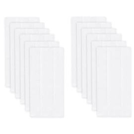 Ruvanti 10 Pack Birdseye Cloth Diapers 100% Organic Cotton Pre Fold, Reusable Diapers Cloth for Newborn, UnPaper Towels, Dust Cloths, Extra Large 13X19 Inch Burp Cloths for Babies, Boy, Girl, Toddler