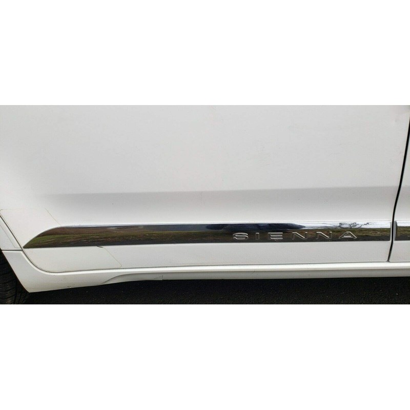 Kojem 4 Pcs Chrome Outside Door Body Side Molding Trim