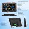 Weather Station Wireless Indoor Outdoor, Digital Thermometer with Remote Sensor,