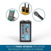 ANSMANN Rechargeable 9V Battery 300mAh pre-Charged Low Self Discharge 9Volt