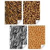 Jungle Animal Fur Paw Skin Print Wrapping Paper Paper 4