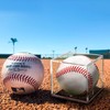 8 Pack Baseball Display Case, UV Protected Acrylic Boxes for