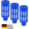 Pneumatic Silencer 1/8 Inch Plastic Set of 3 Industrial Quality