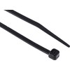 RS PRO Nylon 66 Cable Ties Heat Stabilised Black 3.6