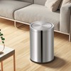 Mbillion Small Trash Can with Swing Lid 2.4 Gallons/9 Liter,
