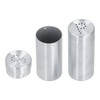 2pcs Spice Jar Stainless Steel Seasoning Bottle Salt and Pepper