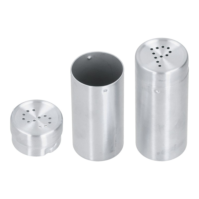 2pcs Spice Jar Stainless Steel Seasoning Bottle Salt and Pepper