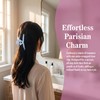 4Pcs Fabric Wrapped Hair Claw Clips for Women, Large Non-Slip