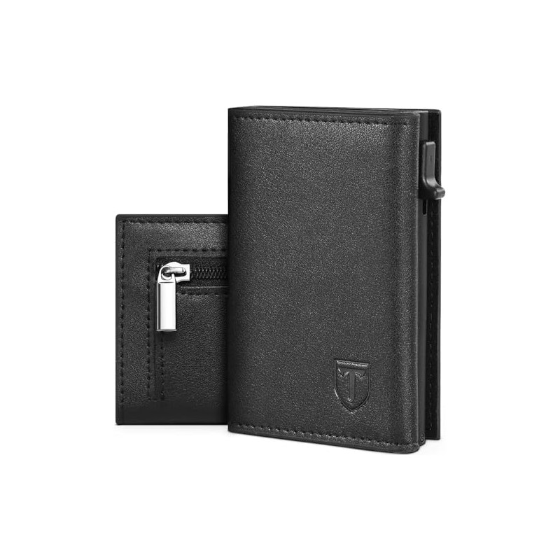TEEHON Small and Compact - RFID Slim Wallet for Men