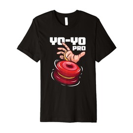 Yo-Yo Pro Trick Master Performer Championship Sporting Premium T-Shirt