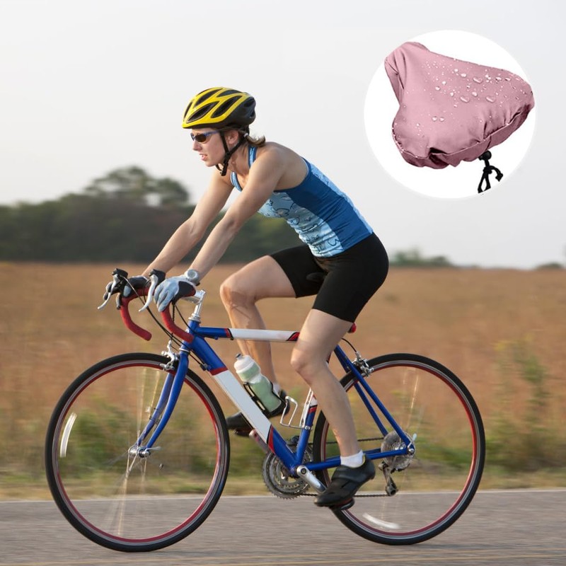Bicycle Seat Rain Cover Bicycle Saddle 28 x 24 cm