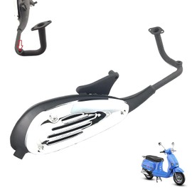 Classic Exhaust System 50 cc GY6 for Euro 4 Also for Various AGM Alpha Motors Iva Luxxon Znen and Equivalent Euro 4 GY6 China Scooter Classic