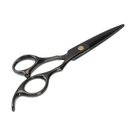 Healeved Professional Hair Scissors Durable Black Hair Cutting Tool for Salons and Barbers Non Slip Precise Grooming Scissors and Styling