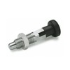 Ganter Normelemente GN 717-4-M6-CK-ST - Locking Bolt, Silver, Pack of