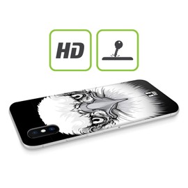 Head Case Designs Eagle Big Face Illustrated Soft Gel Case Compatible With Sharp Aquos Sense2 SHV43