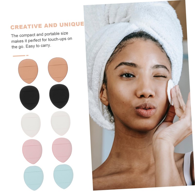 minkissy Sets Cosmetics Makeup Tools Soft Face Case for Foundation