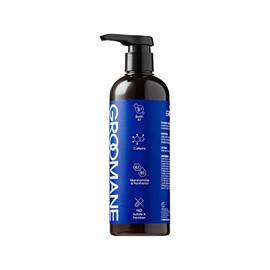 RED Pro GROOMANE Men Biotin Shampoo for Thinning Hair, Clarifying Anti-Dandruff Scalp Care with Caffeine, Menthol & Tea Tree, Strengthens Roots, Promotes Thicker-Looking Hair, Sulfate-Free