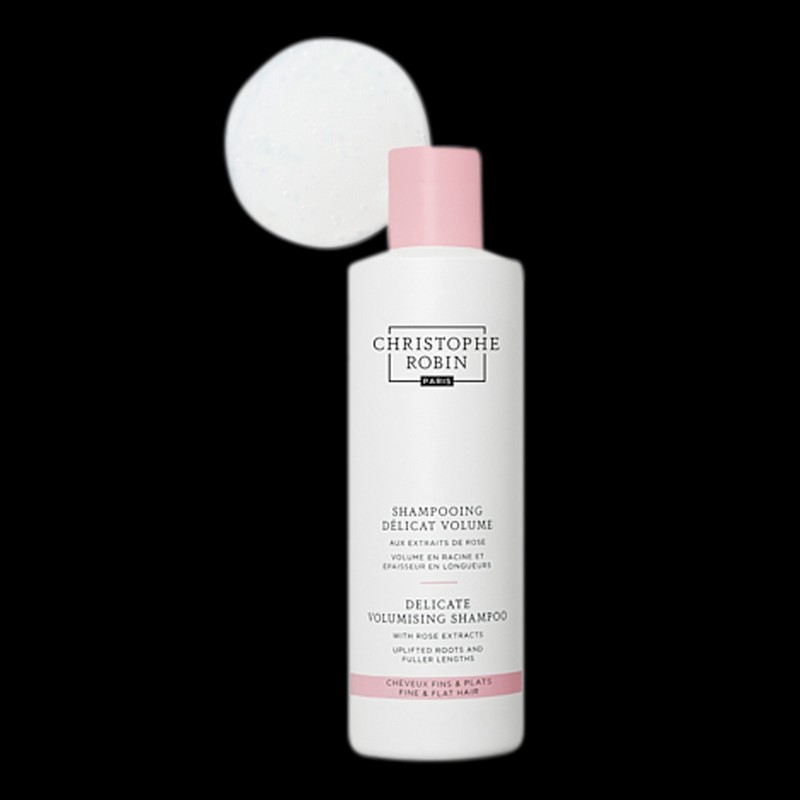 Christophe Robin Delicate Volumizing Shampoo With Rose Extracts 250ml