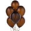 25pcs Plain 12" Brown Helium Quality Latex Balloons Birthday Wedding