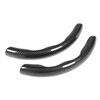 2PCS Steering Wheel Cover Carbon Fiber Pattern Comfortable Touch Delicate
