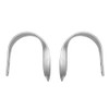 ANCLLO 2pcs Window Curtain Holdbacks, Decorative Curtain Drapery Holdback, Aluminum