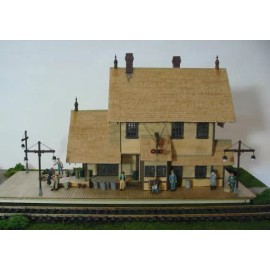 WISEMAN MODEL SERVICES HO/HOn3 HORSESHOE MEADOW DEPOT CRAFTSMAN KIT FSM WISEMAN MODEL SERVICES REA-15