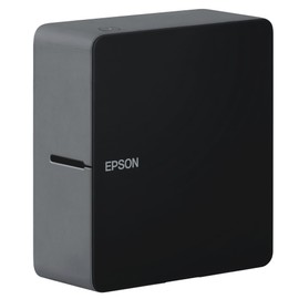 LABELWORKS Epson LW-C610PX-BLK Premium Portable Bluetooth Label Machine Printer – Create Sticker Labels for Crafts and Organization, Ideal for Small Business, Designer Tape Supported, App Compatible