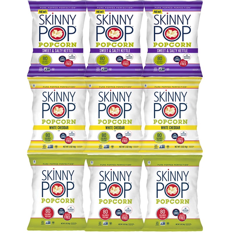 Popcorn Variety Pack - Snack Bag Assortment Care Package -