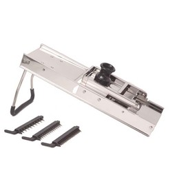 Mandoline Slicer - Vegetable Slicer - Stainless Steel by Gourmet Tek