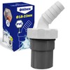 Dishwasher and Washing Machine Drain Adapter with Outlet for Pipe