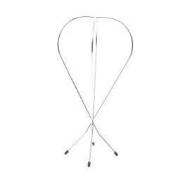Jon Renau Metal Wire Wig Stand - Sturdy and Collapsible Wig Holder