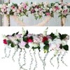 1m/3.28ft Wedding Arch Flowers, Party Centerpieces Wedding Decor, Arch Draping