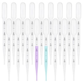 MMSZHL 200 Pcs Pipetas de Plastico 3ml, Pipetas de Transferencia, Gotero de Pipeta de Plástico para Laboratorio, Pipetas de Plastico para Laboratorio de Ciencias, Aceite Esencial, Cosméticos